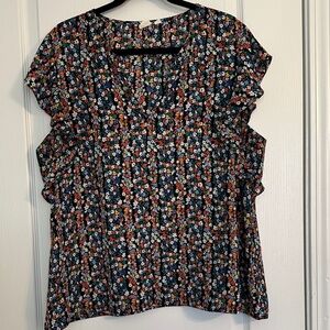 Gap Floral Print Women's Top